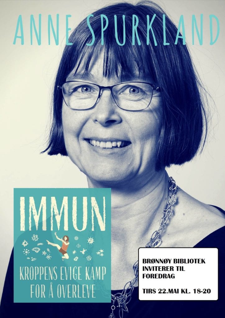 Foredrag med Anne Spurkland om immunforsvaret