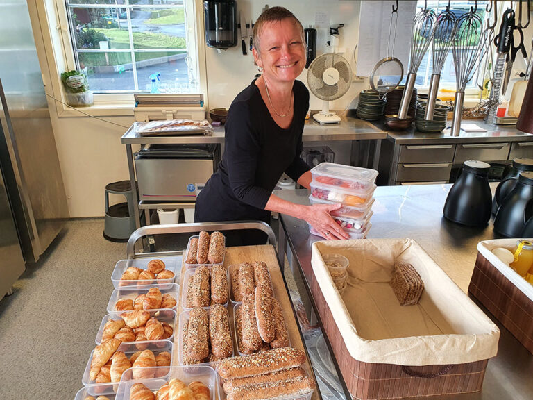 Frokostkurven gleder – og var helt nødvendig