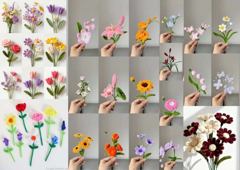 Blomster onsdag i Sara’s kreative verdensarvverksted.