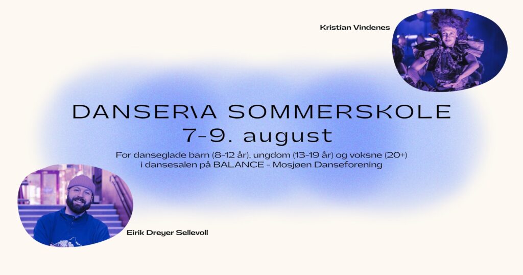 DANSERIA sommerskole 7-9. august