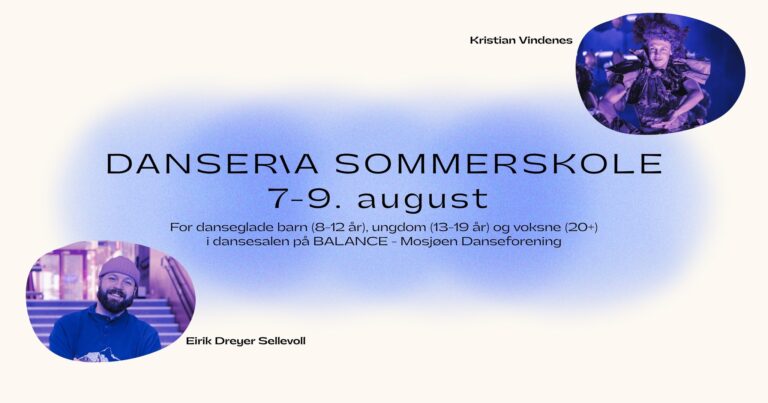 DANSERIA sommerskole 7-9. august