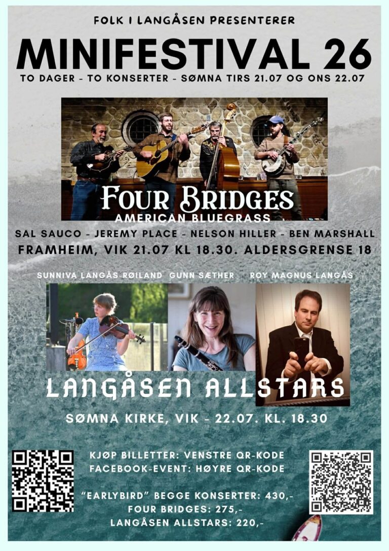 MINIFESTIVAL – Vik, 21. & 22. juli 2026