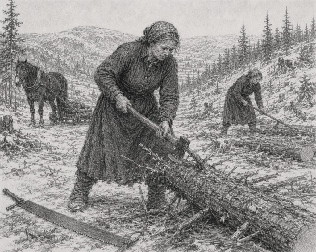 Rakel Marie Vatnan – Norges første kvinnelige tømmerhogger