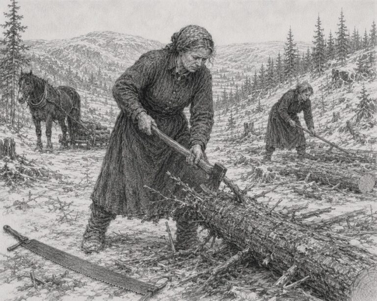 Rakel Marie Vatnan – Norges første kvinnelige tømmerhogger