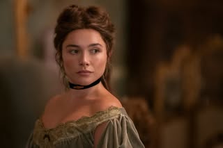 Florence Pugh is Cathy Ames. EAST OF EDEN arrives on Netflix Oct. 1.