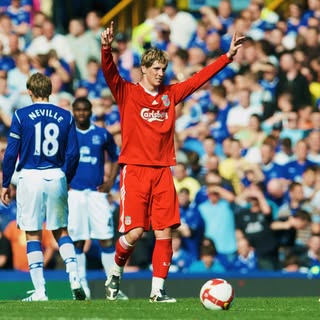 Fernando Torres' brace from our 2-0 win at Goodison Park in '08 ✊🔴